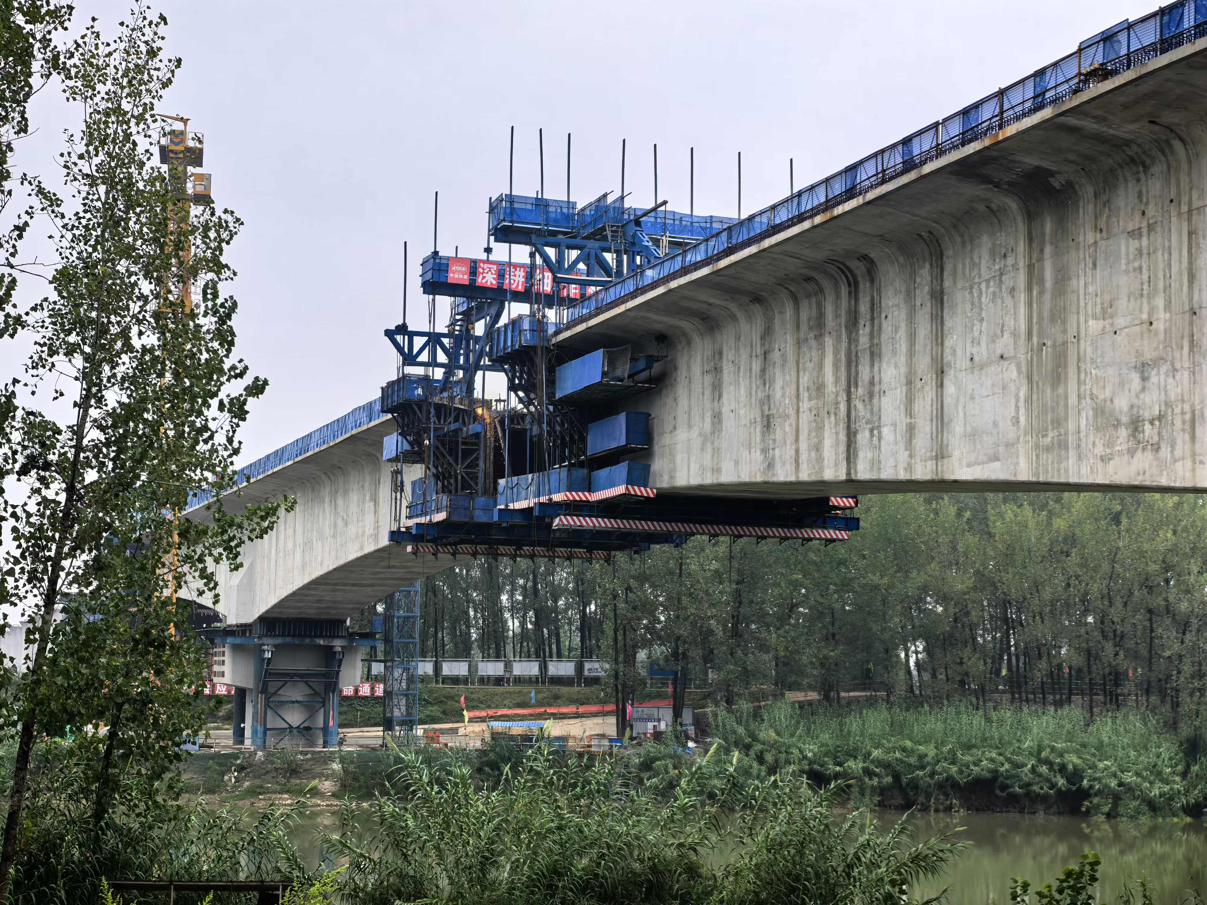 图片[6]-阜淮高铁现场图集-颍泉铁路建设