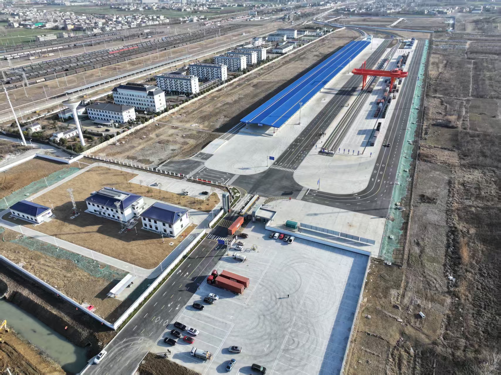 图片[9]-物流港现场图集-颍泉铁路建设