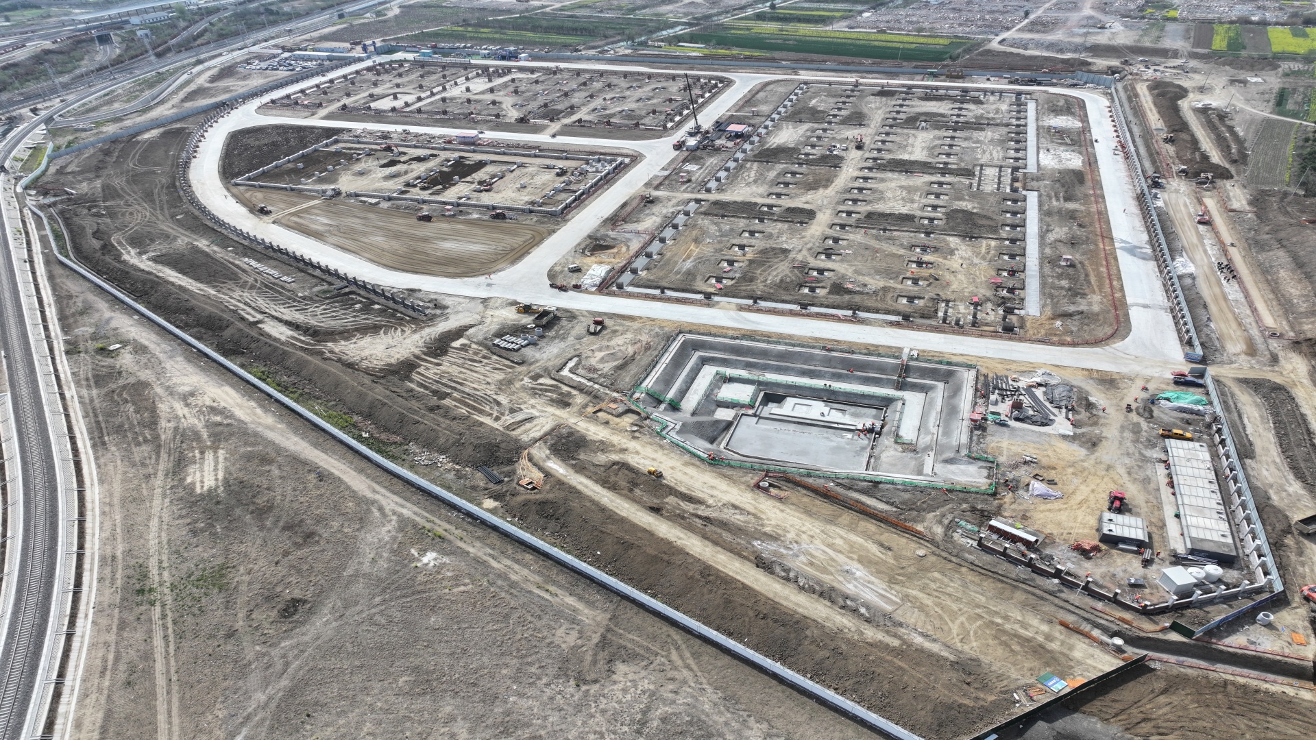 图片[7]-物流港现场图集-颍泉铁路建设