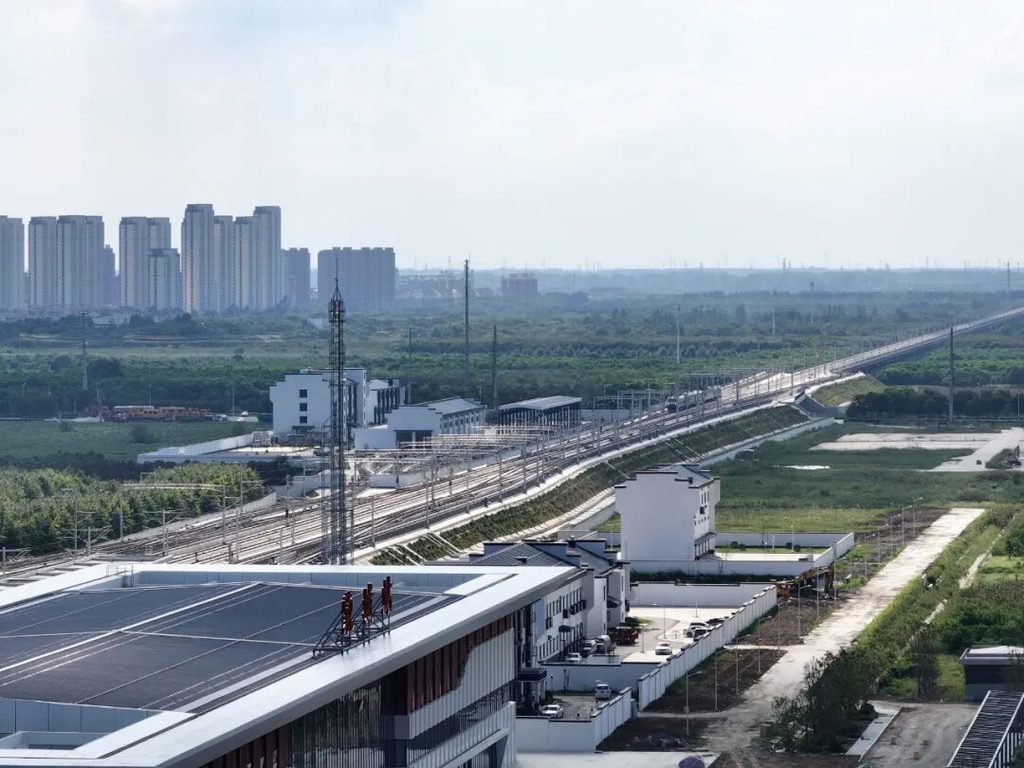 图片[1]-【安徽铁路集团】淮阜高铁开始联调联试 全线开通运营进入倒计时-颍泉铁路建设